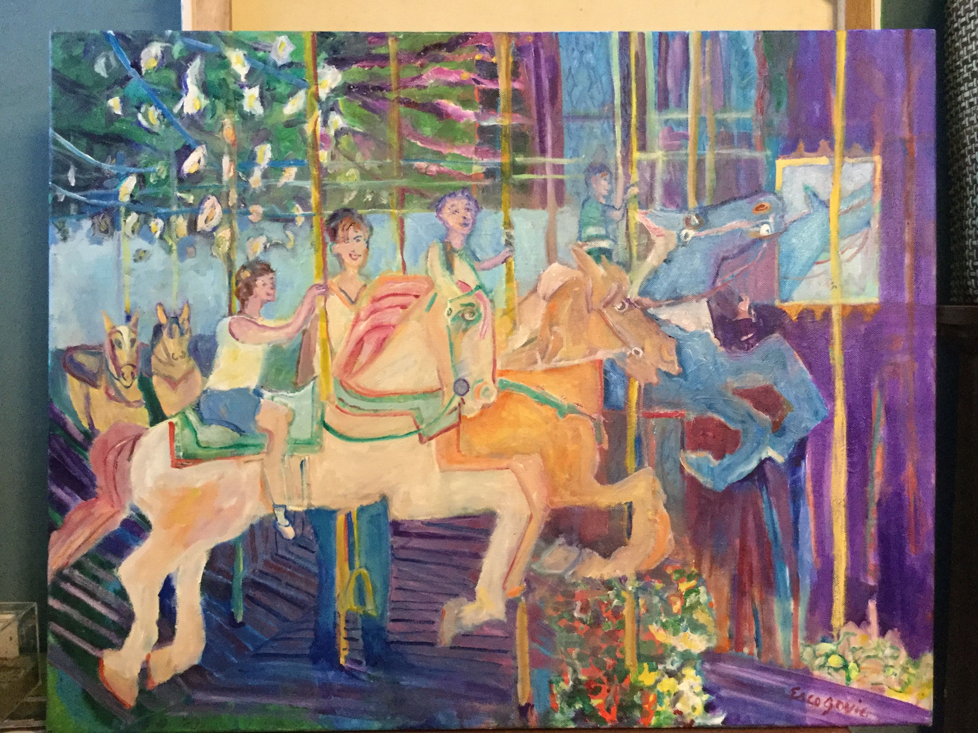 Oil on Canvas
City Park- New Orleans
28 x22"